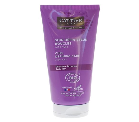 Soin définisseur boucles Aloe Vera bio Cattier - tube de 150 ml - image 1
