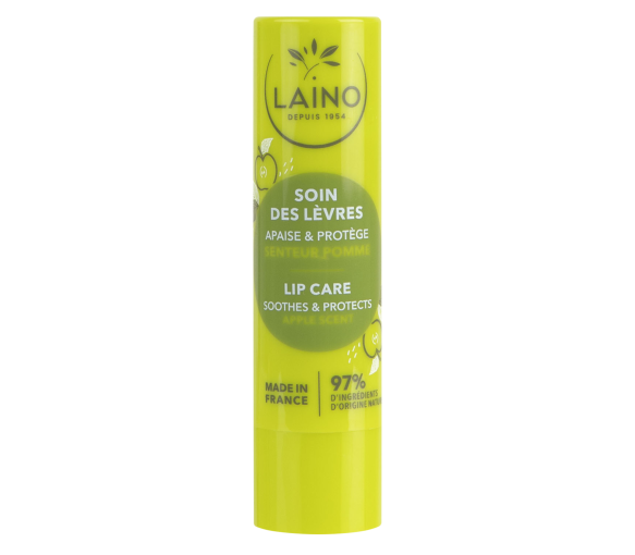 Soin des lèvres parfum pomme Laino - 1 stick de 4 g - image 1