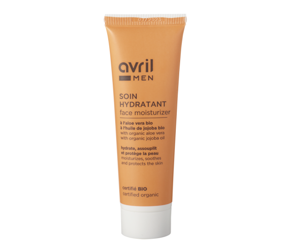 Soin hydratant homme bio Avril - tube de 50 ml