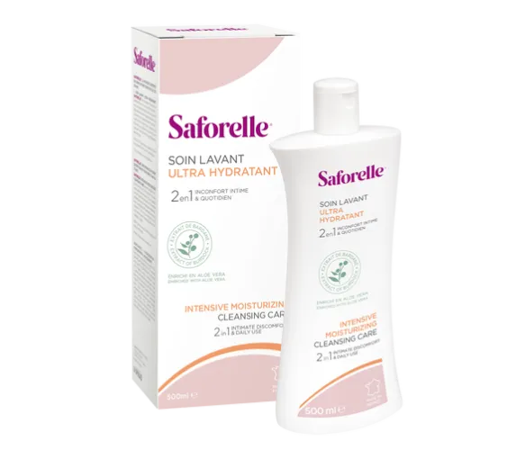 Soin lavant ultra hydratant Saforelle - flacon de 500 ml - image 1
