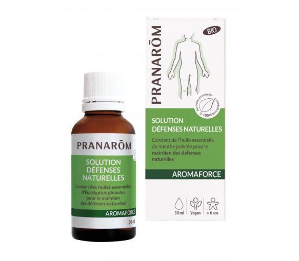 Solution Défenses Naturelles Aromaforce Pranarôm - flacon de 30 ml