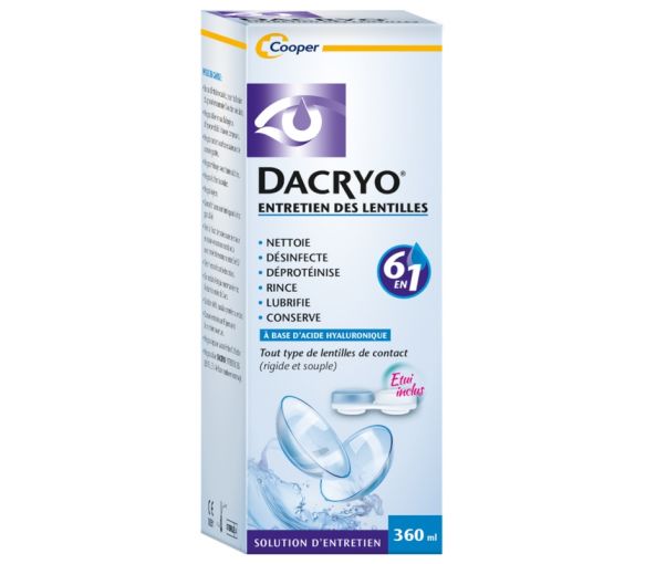 Solution d'entretien lentilles Dacryo Cooper - image 2