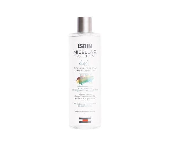 Solution micellaire 4 en 1 Isdin - flacon de 400 ml - image 1
