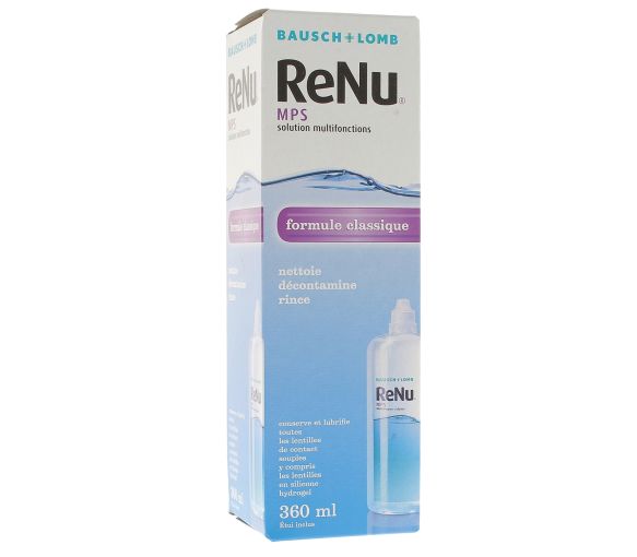 ReNu MPS Solution multifonctions Bausch + Lomb - flacon de 360 ml - image 1