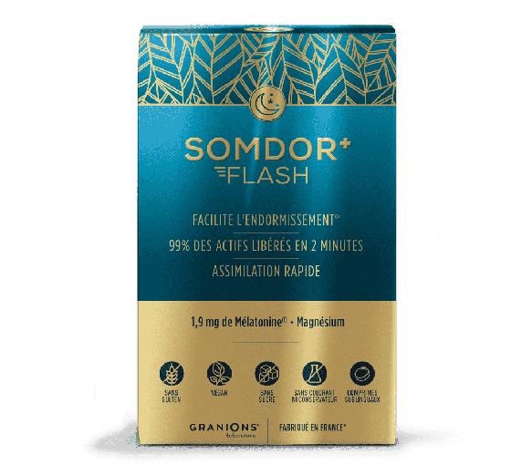 Somdor+ Flash Granions - boîte de 20 comprimés sublinguaux - image 1