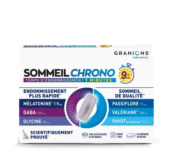 Sommeil chrono Granions - boite de 30 comprimés - image 1