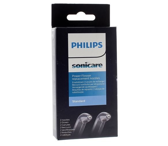 Sonicare Canule standard pour hydropulseur Power Flosser Philips - boîte de 2 canules de rechange - image 1