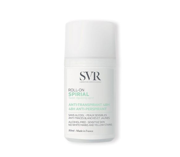 Spirial roll-on déodorant anti-transpirant intense 48h SVR - roll-on de 50 ml
