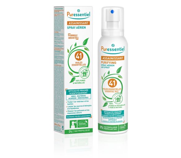 Spray aérien assainissant aux huiles essentielles Puressentiel - spray de 200 ml - image 1