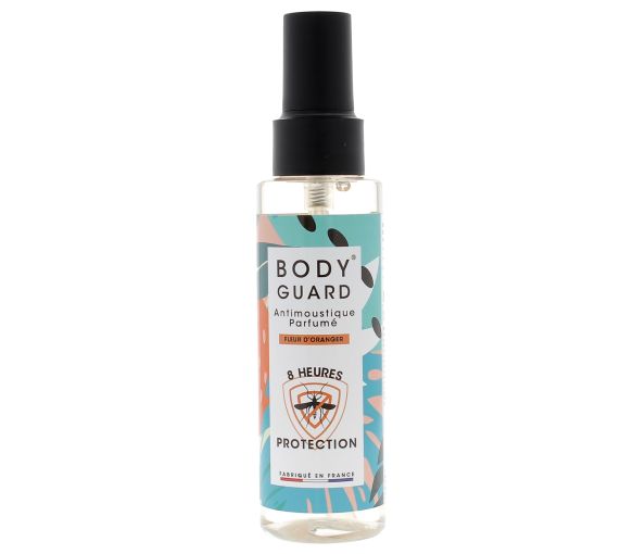 Spray anti-moustiques parfumé Fleur d'oranger Bodyguard - spray de 100ml - image 1