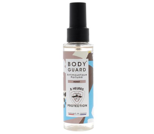 Spray anti-moustiques parfumé Monoï Bodyguard - spray de 100 ml - image 1