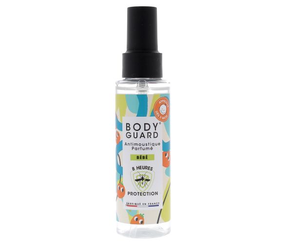 Spray anti-moustiques parfumé spécial bébé Bodyguard - spray de 100ml - image 1