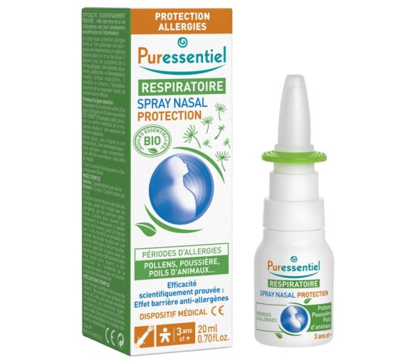 Spray nasal allergies protection Puressentiel - spray de 20 ml - image 1