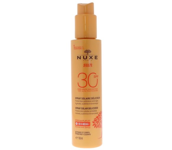 Spray solaire délicieux SPF30 Nuxe - spray de 150 ml - image 1