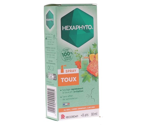 Spray toux Hexaphyto - spray de 30ml - image 1