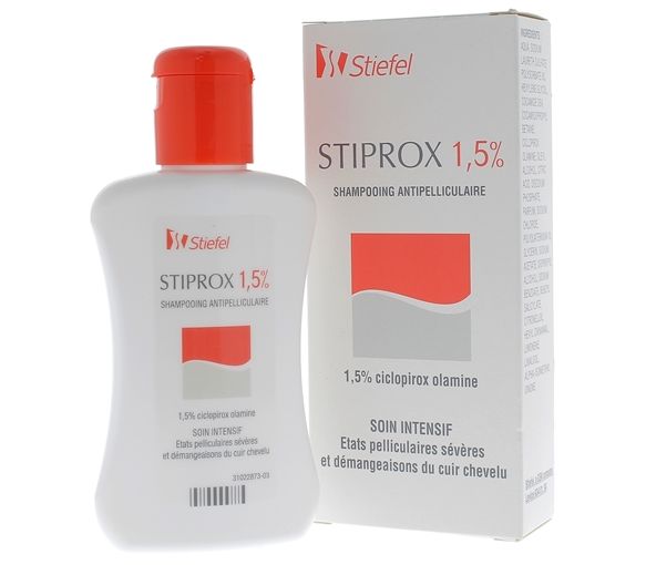 Stiprox 1,5% Shampoing antipelliculaire soin intensif Stiefel - flacon de 100 ml - image 1