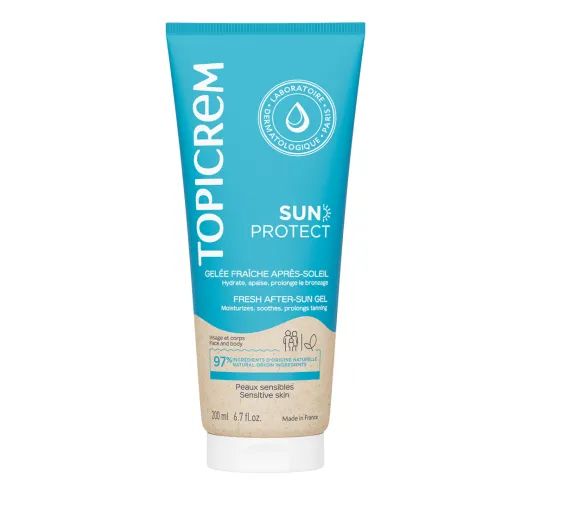 Sun Protect gelée fraîche après-soleil Topicrem - tube de 200ml - image 1