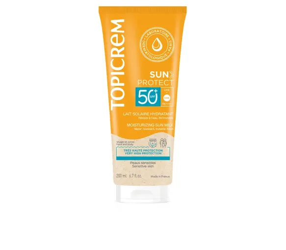 Sun Protect lait solaire hydratant SPF50 Topicrem - tube de 200ml - image 1