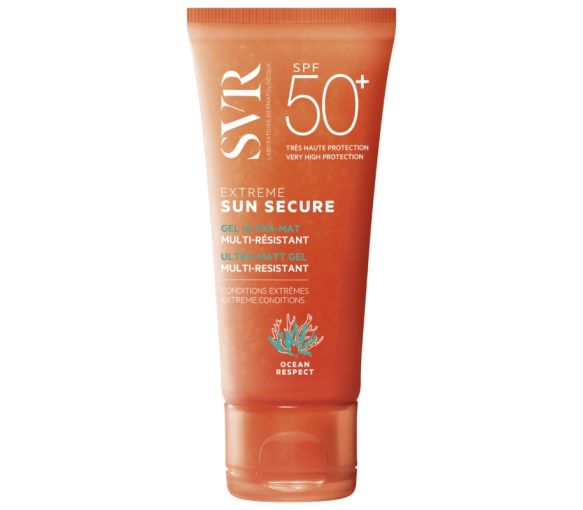 Sun Secure Extreme Gel ultra mat multi-résistant SPF50+ SVR - tube de 50 ml - image 1