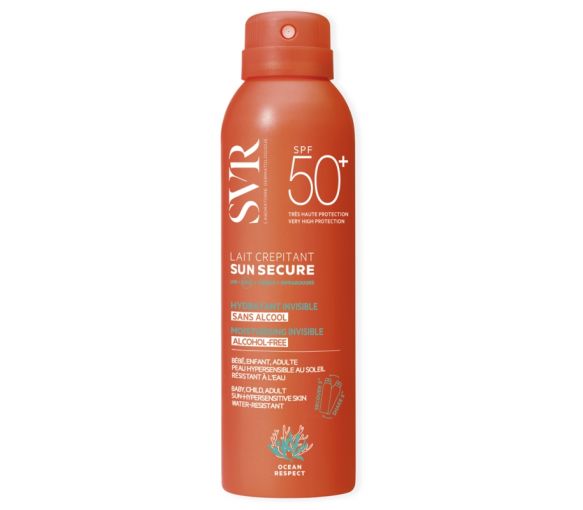 Sun Secure Lait crépitant SPF50+ SVR - spray de 200 ml - image 1