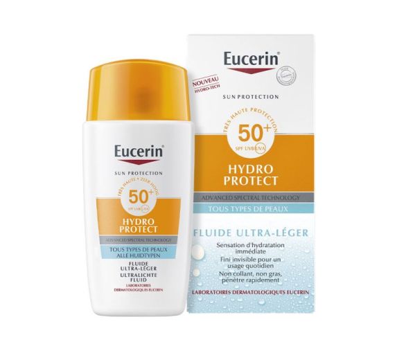 Hydro Protect Fluide ultra-léger SPF 50+ Eucerin - flacon de 50 ml - image 1