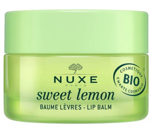 Sweet Lemon Baume lèvres bio Nuxe - pot de 15 g