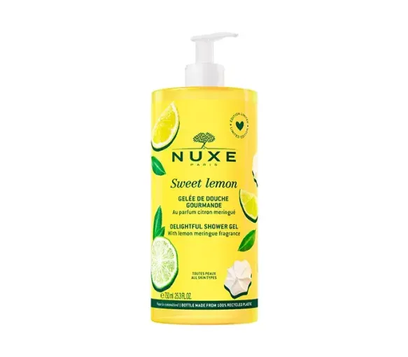 Sweet Lemon gelée de douche gourmande Nuxe - flacon-pompe de 750ml - image 1