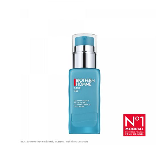 T-pur gel Biotherm - flacon pompe de 50ml