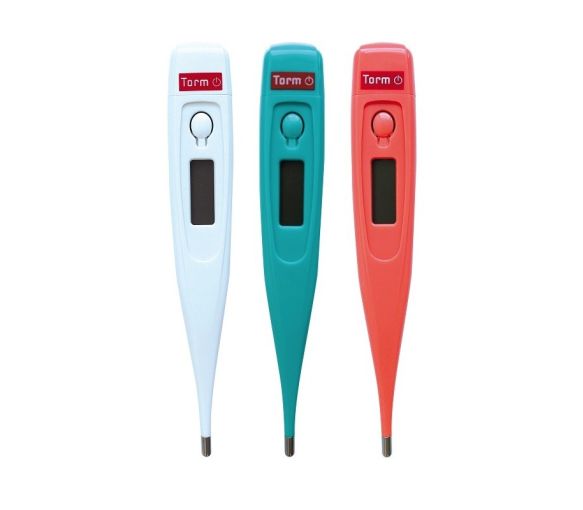 Thermomètre électronique rigide Torm - un thermomètre