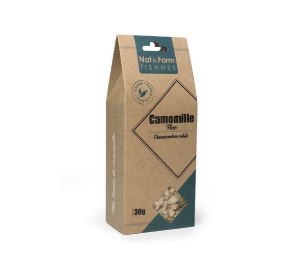 Tisane Camomille fleur Nat&Form - paquet de 30 g