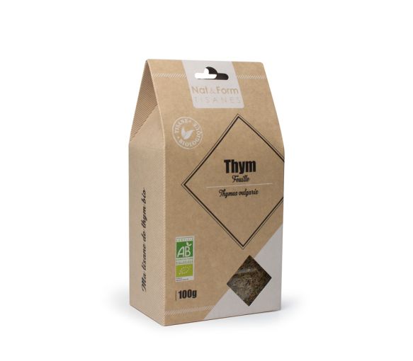 Tisane Feuille Thym Nat & Form - sachet de 100 g