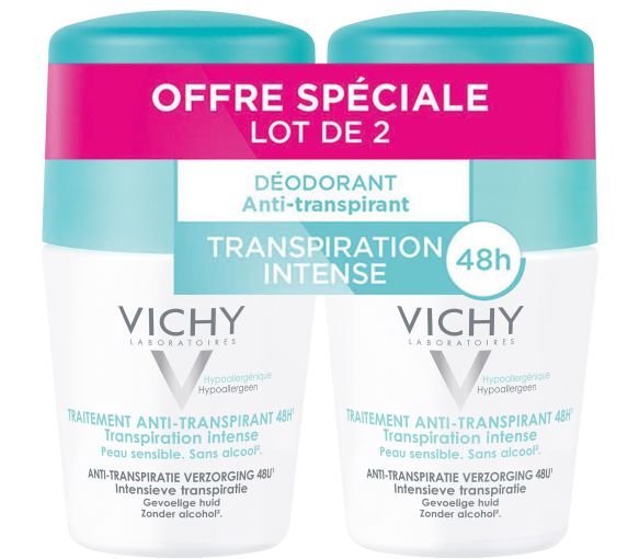 Traitement anti-transpirant 48h transpiration intense Vichy - image 1