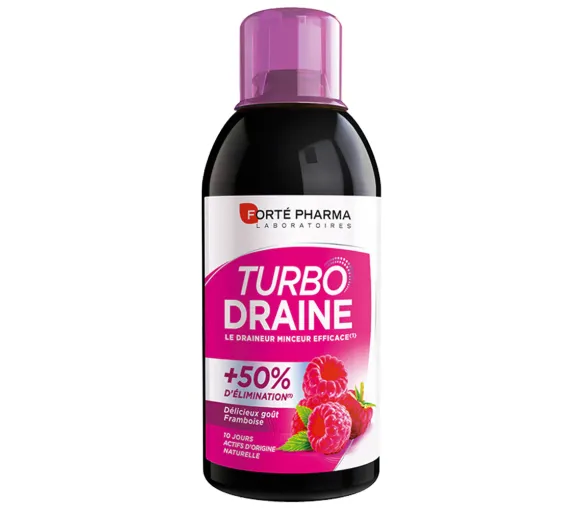 Turbodraine goût framboise Forté Pharma - flacon de 500 ml - image 1