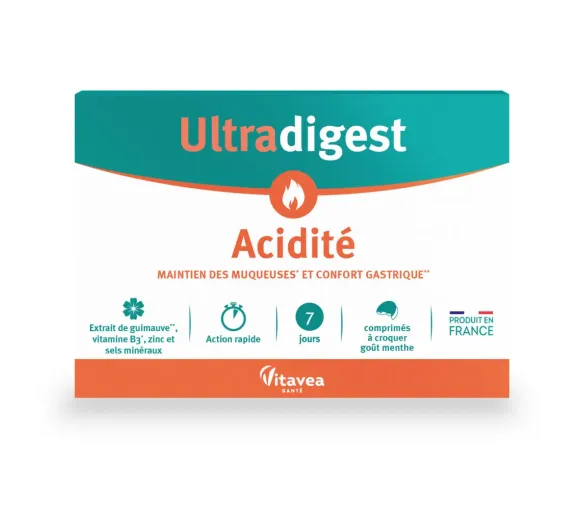 Ultradigest acidité Vitavea - boite de 14 comprimés - image 1