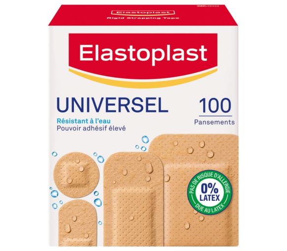 Universel Pansements Elastoplast - boîte de 100 pansements - image 1