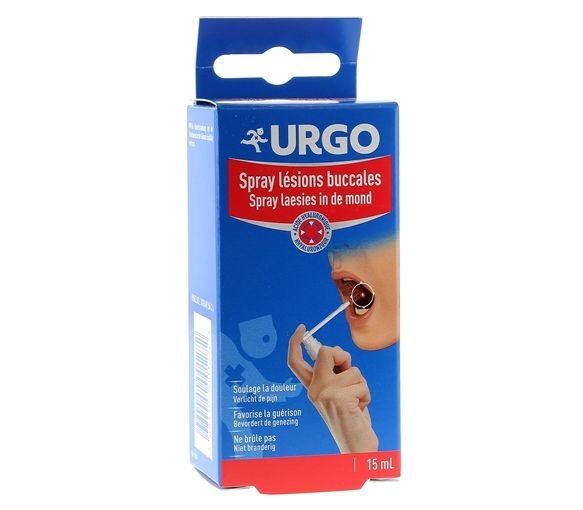 Spray lésions buccales Urgo - spray de 15 ml