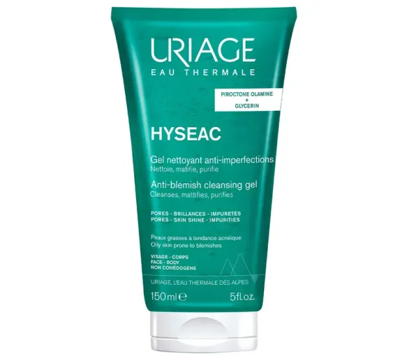 Hyseac gel nettoyant anti-imperfections Uriage - tube de 150 ml - image 1