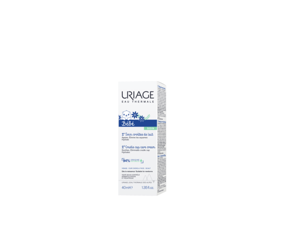 Soin Croûtes de lait crème régulatrice apaisante Uriage - tube de 40 ml - image 1