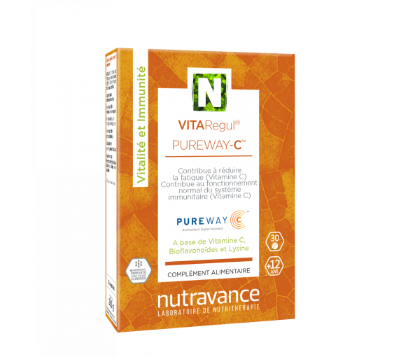 VITARegul Pureway-C Nutravance - boîte de 30 comprimés
