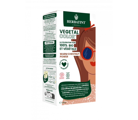 Vegetal color bio Herbatint - boîte de 2 sachets de 50g - image 1