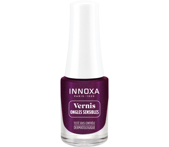 Vernis à ongles hypoallergénique Rouge glacé 405 Innoxa - flacon de 5 ml