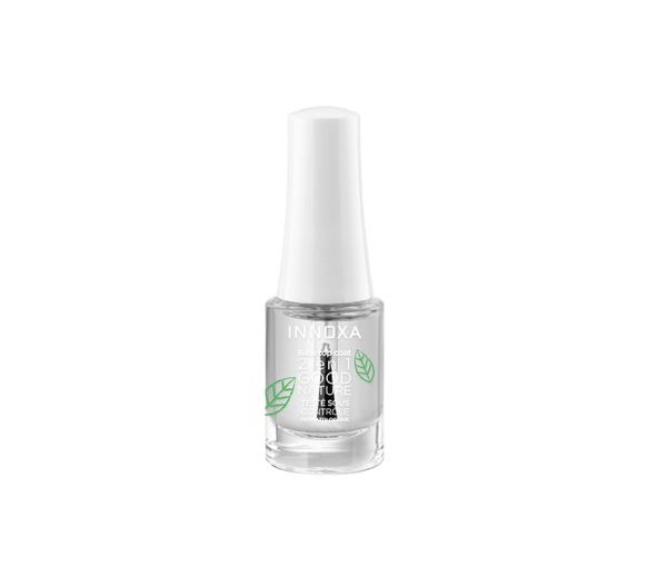 Vernis à ongles incolore 2 en 1 base top coat Innoxa - flacon de 5 ml