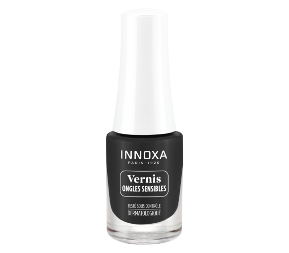 Vernis à ongles sensibles Anthracite 705 Innoxa - flacon de 5ml