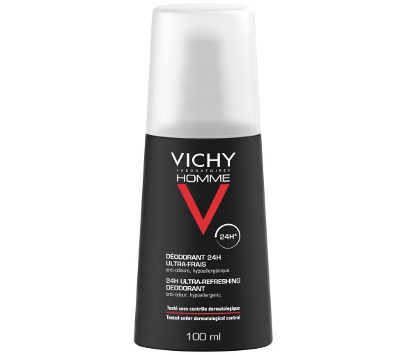 Déodorant 24h ultra frais Vichy homme - image 1