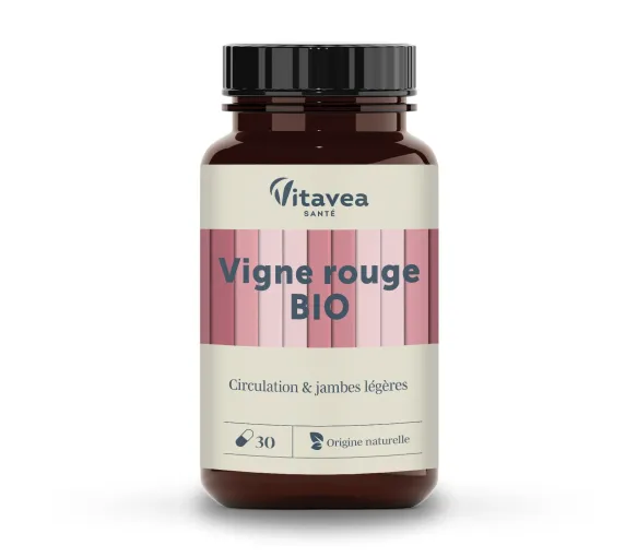 Vigne rouge bio Vitavea - boîte de 30 gélules