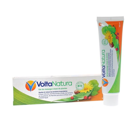 VoltaNatura Gel de massage à base de plantes GSK - tube de 100 ml