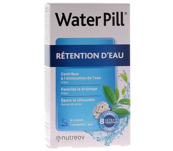 WaterPill Rétention d'eau Nutreov - boite de 30 comprimés - image 1