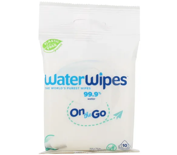 Waterwipes lingettes pour bébés - sachet de 10 lingettes