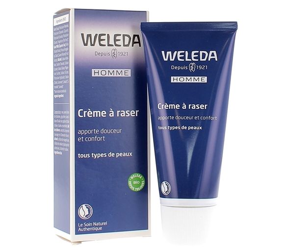 Crème à raser Weleda - tube de 75 ml - image 1