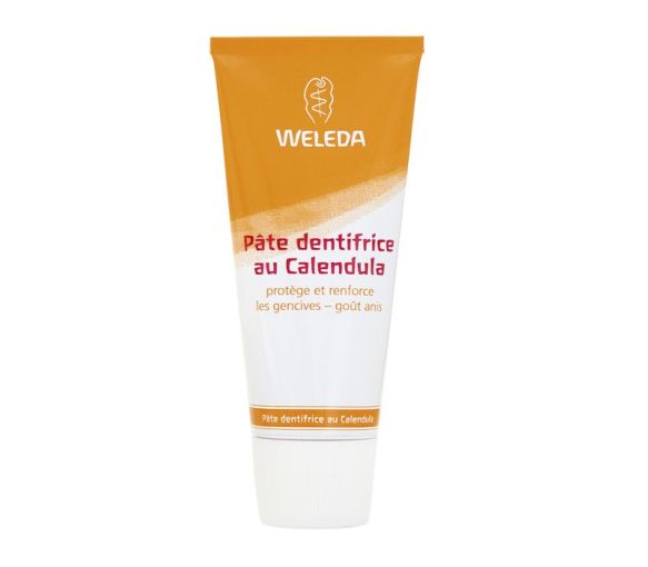 Pâte dentifrice au calendula Weleda - tube de 75 ml